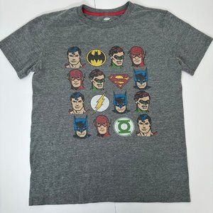 OLD NAVY BOYS XL SHORT SLEEVE SUPERHERO TEE DC JUSTICE LEAGUE